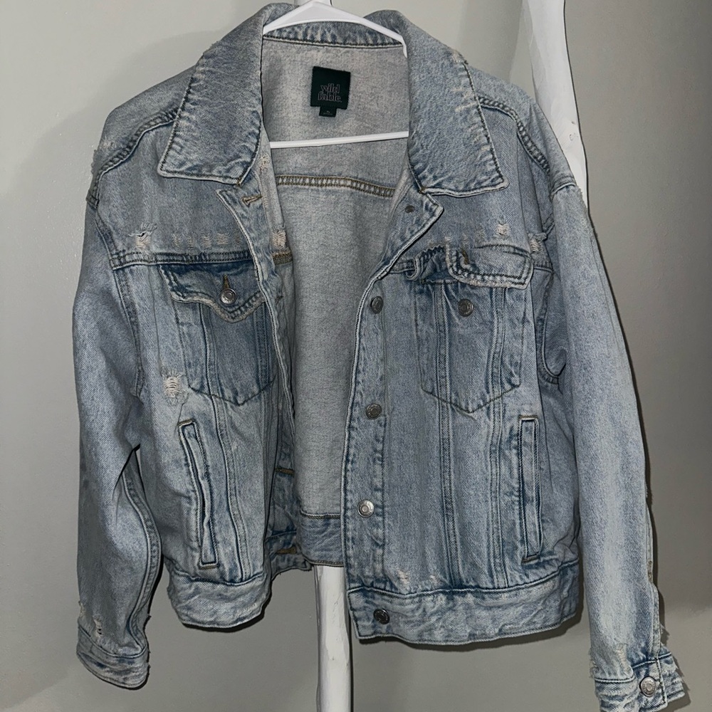 Wild Fable Light Blue Denim Jacket